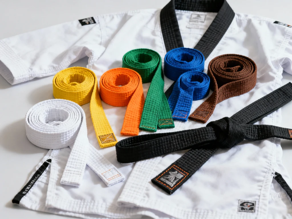 Faixas coloridas de artes marciais - Zem Confecções